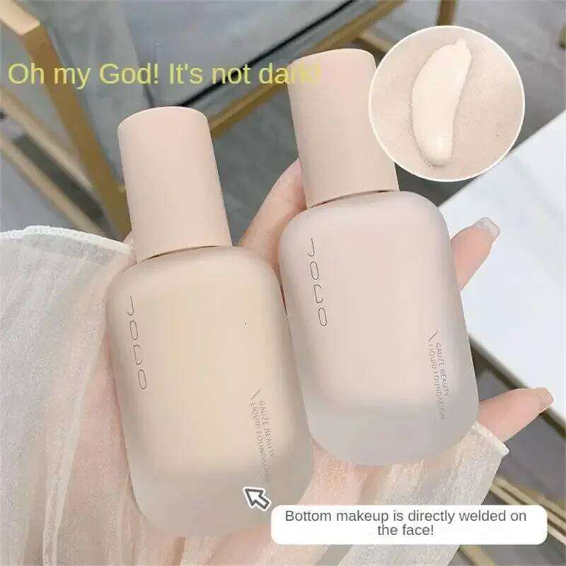 40ml Matte Liquid Foundation Full Coverage Brighten Waterproof Oil Control Natural BB Cream Concealer Base Makeup Cosmetics 26L0306