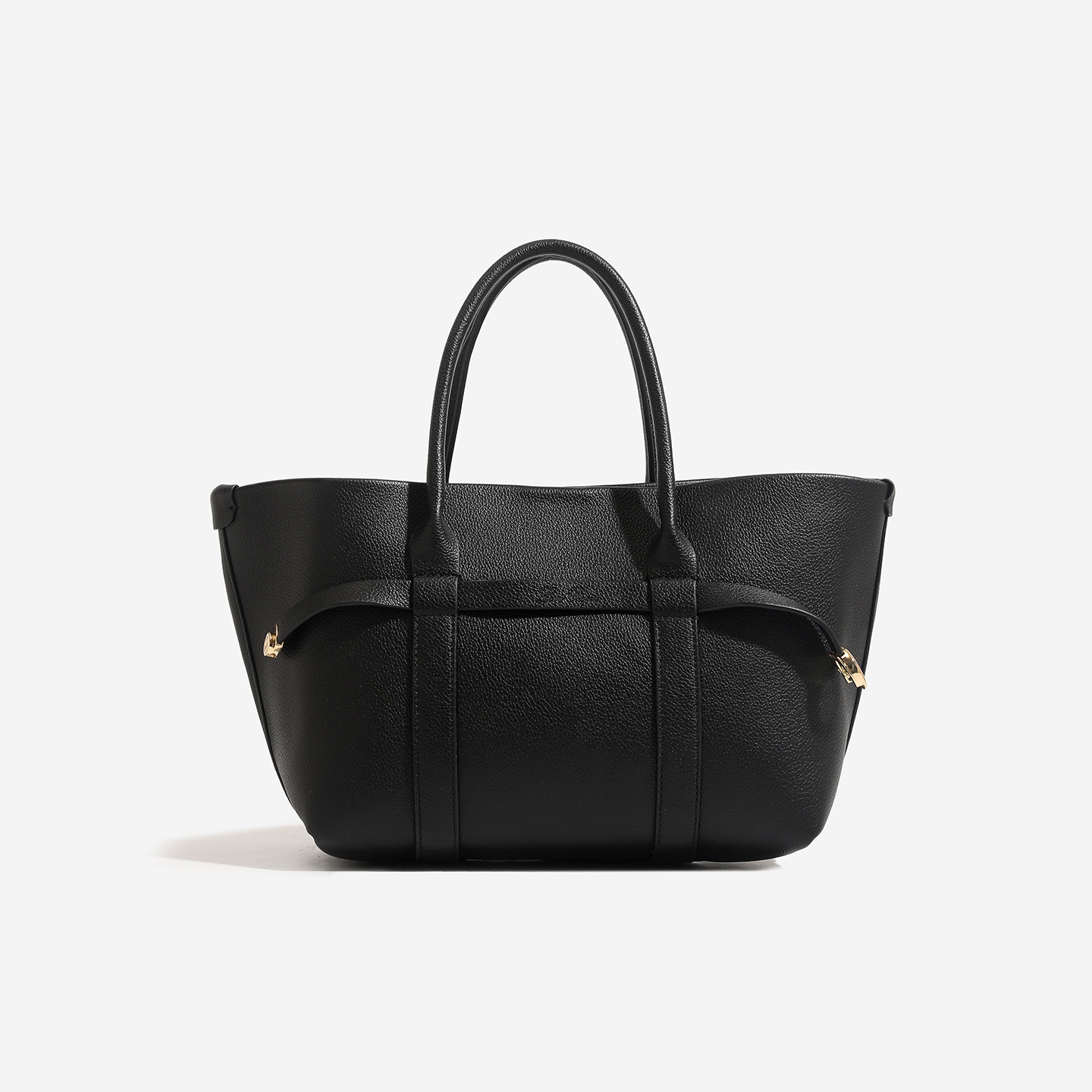 Luxury handbag new large capacity spliced genuine leather women's handbag basket style commuting women's multifunctional shoulder bag design