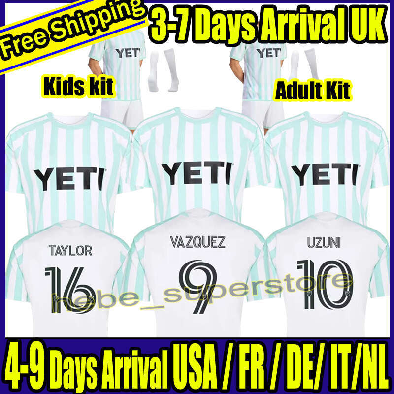 25 26 27 Austin FC soccer jerseys 2025 2026 2027 football shirts home away top thailand quality uniform adult men Kids kit Major League Soccer in the United States