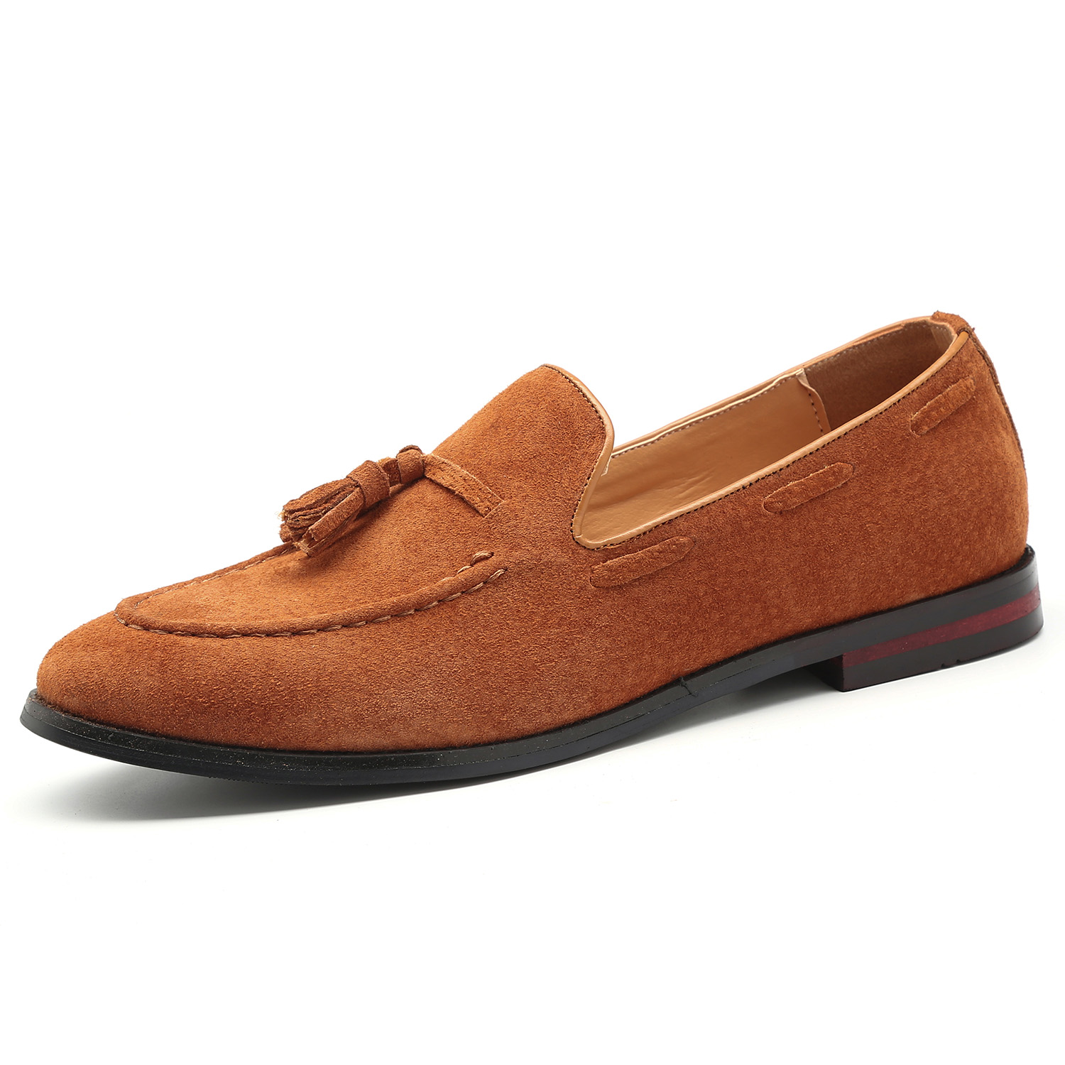Top quality Designer dress shoes for men and women Luxury loafers suede leather casual loafers flats office shoes 3 size