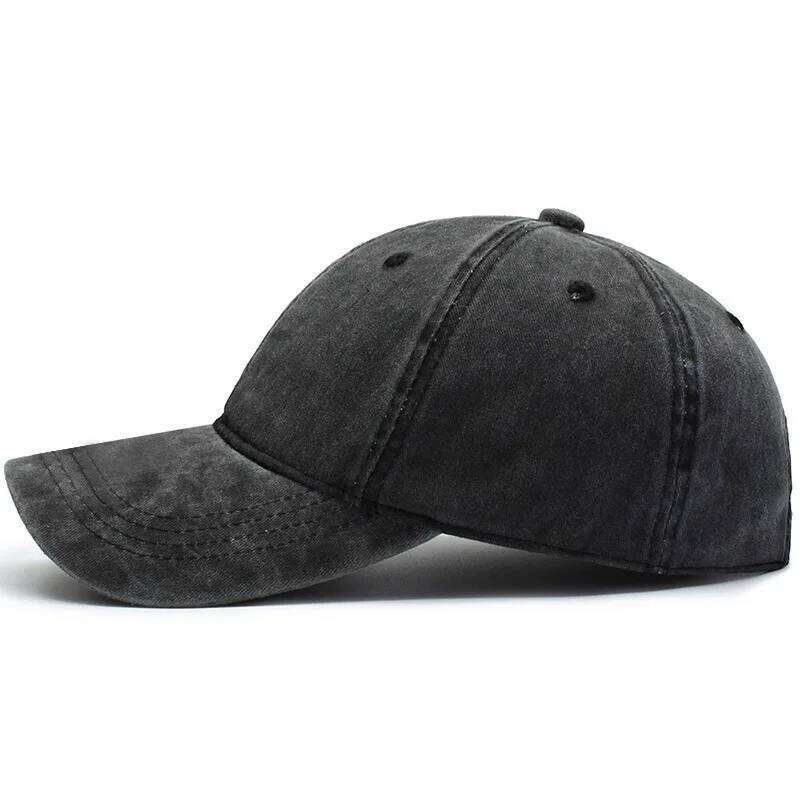 Bare Board Washed Baseball Cap Outdoor Naked Travel Sunshade Women's Tide Hat Y260304