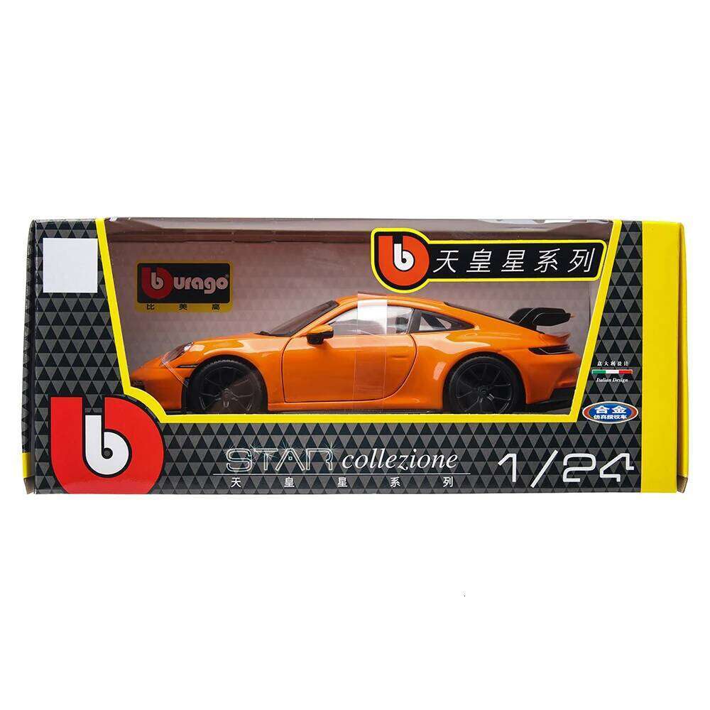 Bburago 1:24 Porsche 911 GT3 Taycan Turbo S 718 Boxster simulation alloy car model crafts decoration collection toy tools gift Z260306