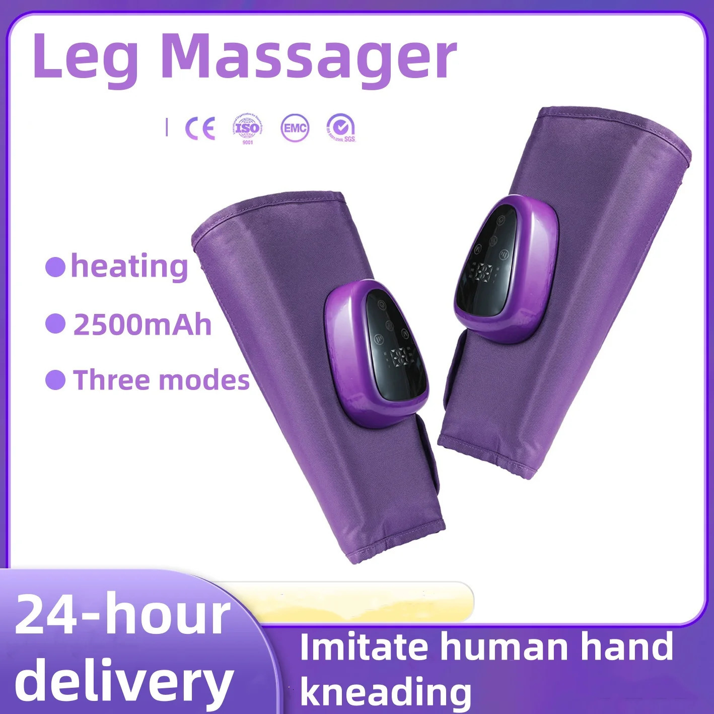 Jinkairui Leg Massager Fully Automatic Compress Calf Massager Home Air Wave Full Leg Massager 260304
