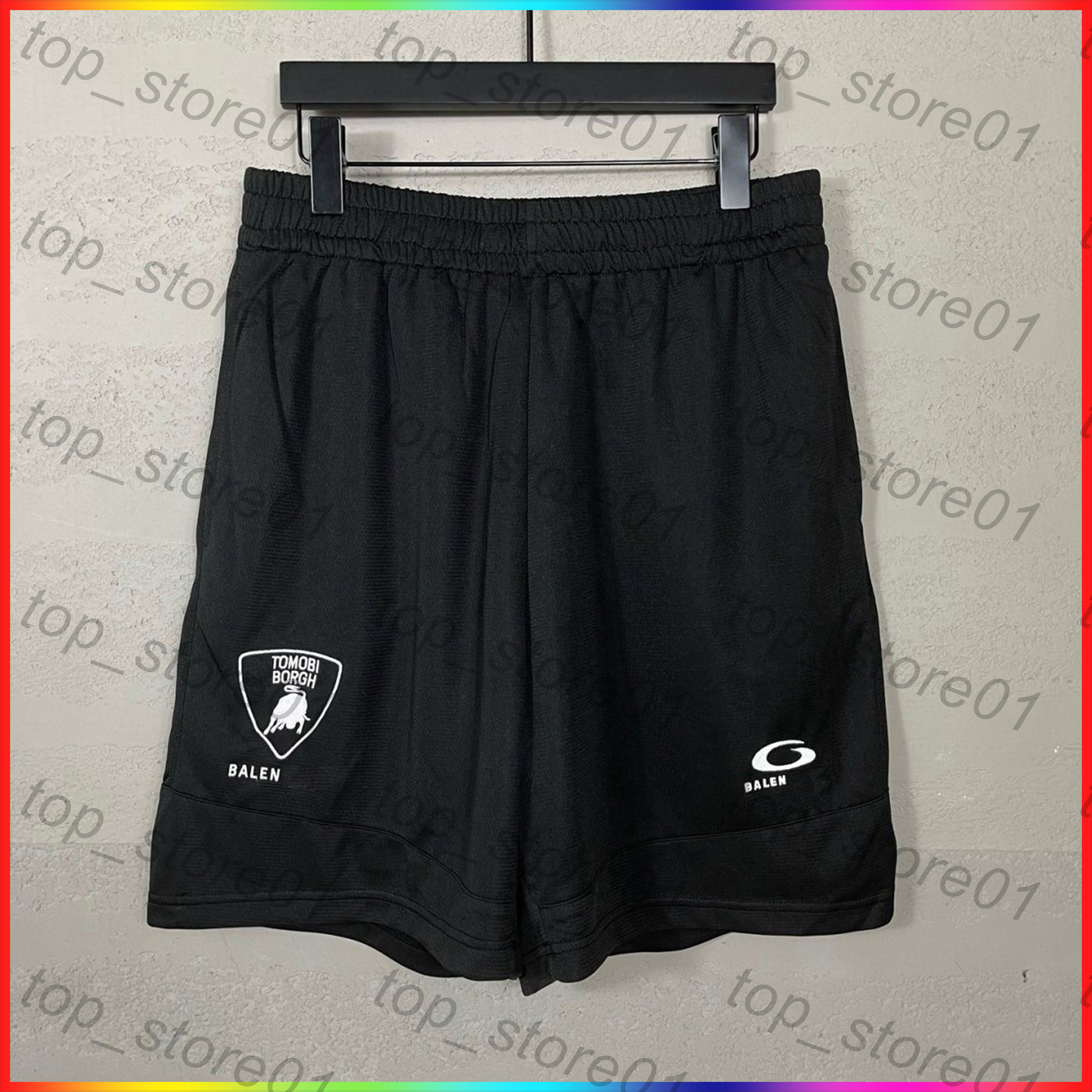 25ss New Summer Mens Plus Size Designer Shorts Europe France Top Sell Luxury swim shorts Embroidered Letter Shorts T shirt Paris Fashion Street Women Loose Casual Tee