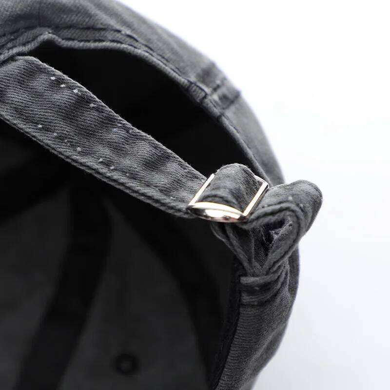 Customized baseball cap with printed logo, washed cotton duckbill cap, men's and women's personalized embroidered cultural hat Y260304