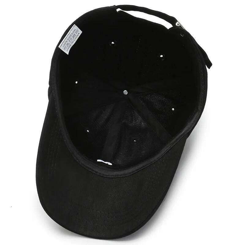 Women's Hats, Baseball Korean Plain Letters, Polyester Cotton Embroidery, Outdoor Sunscreen Caps, Couple Hats Y260304