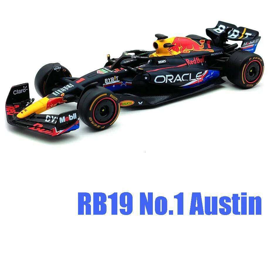 Bburago 1/43 F1 RB20 Red Bull Racing Miami GP Vestappan Perez 11 RB19 Las Vegas / Austin Cars Model Formula 1 Toy Z260306