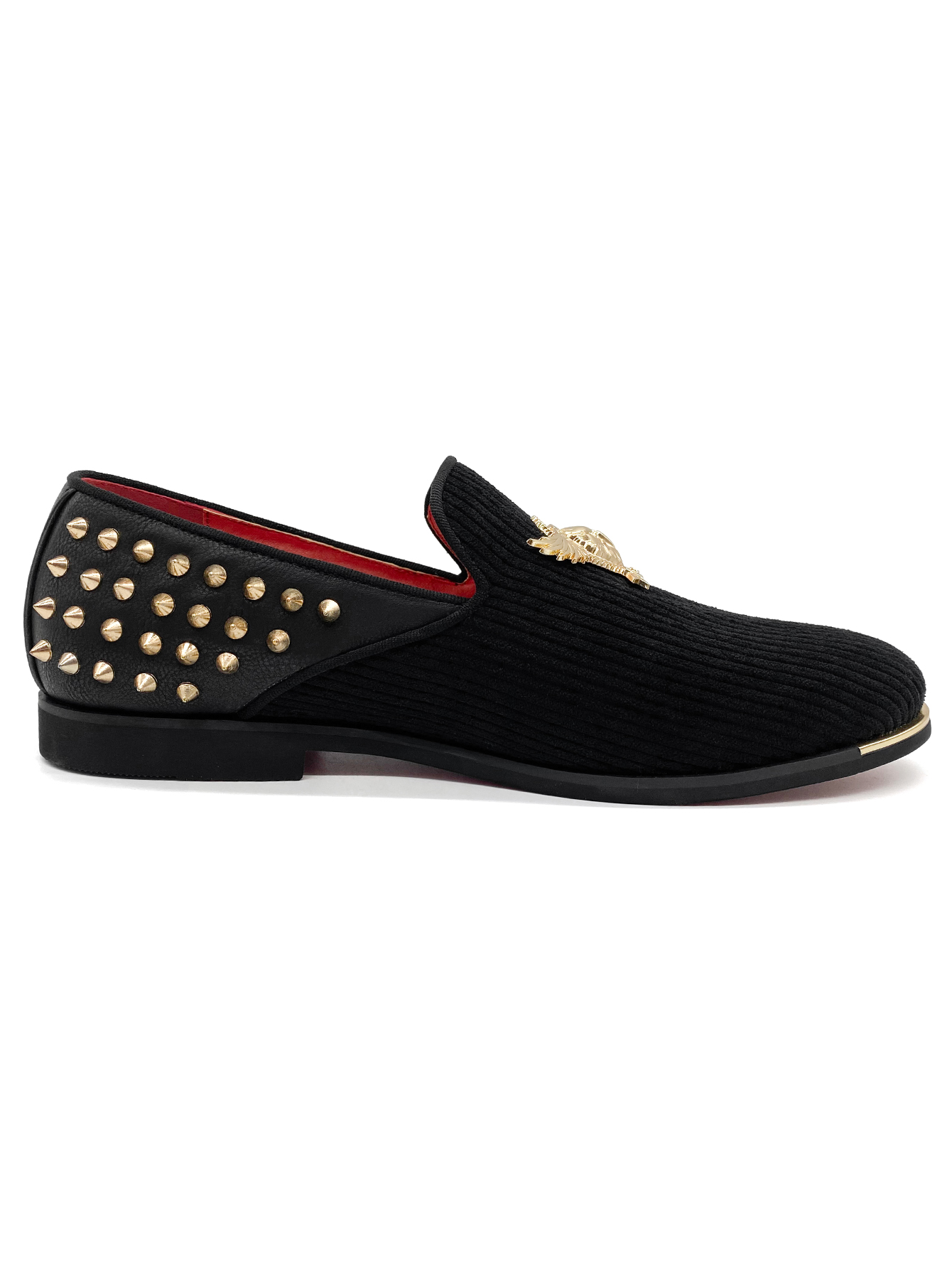 Top quality Rivets Designer dress shoes for men and women Luxury loafers suede Genuine leather casual loafers flats office Sequined shoes with dust ba