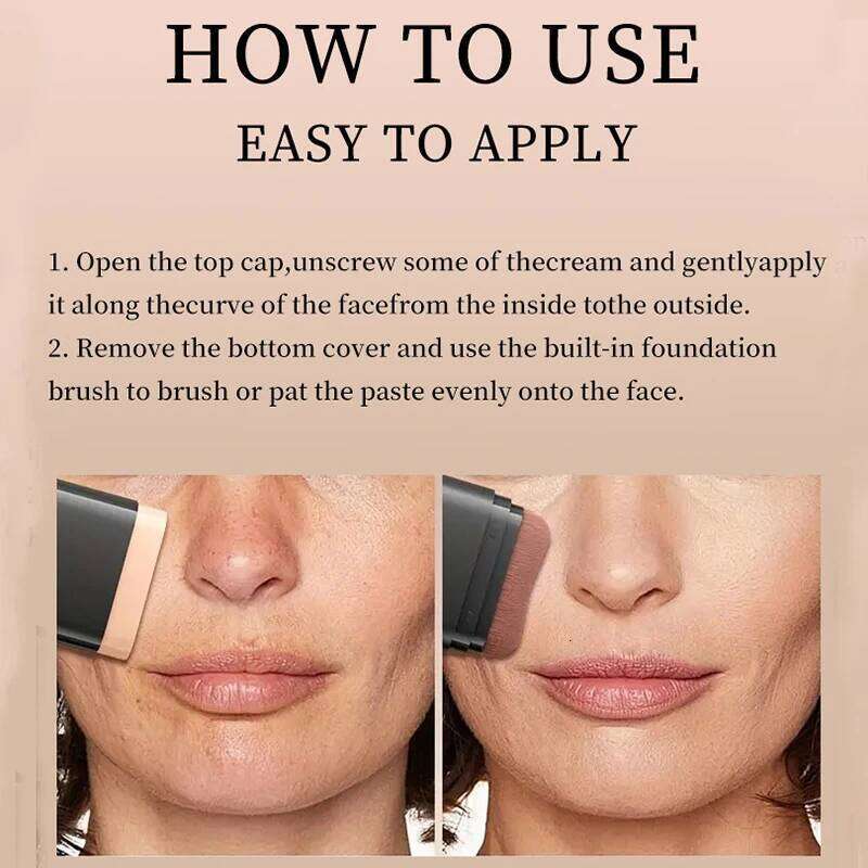 Eraser contour stick moisturizing,light,long-lasting waterproof,breathable concealer natural,docile liquid foundation 26L0306