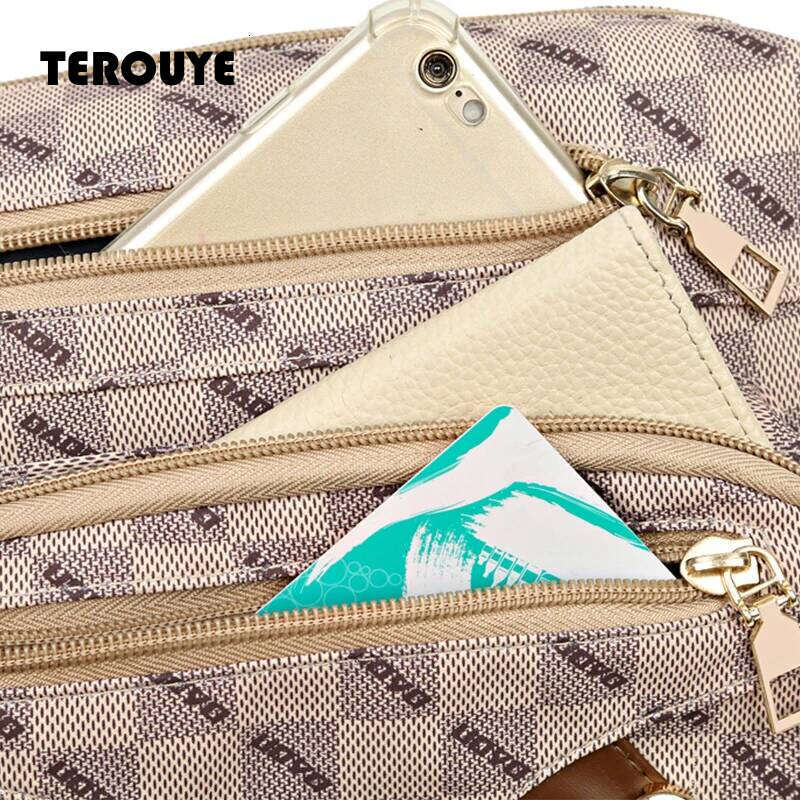 New Style Women's - Casual Shoulder Bag Made Of PU Leather With Patchwork Design Adjustable Strap Stylish And Simple Style TEROUYE