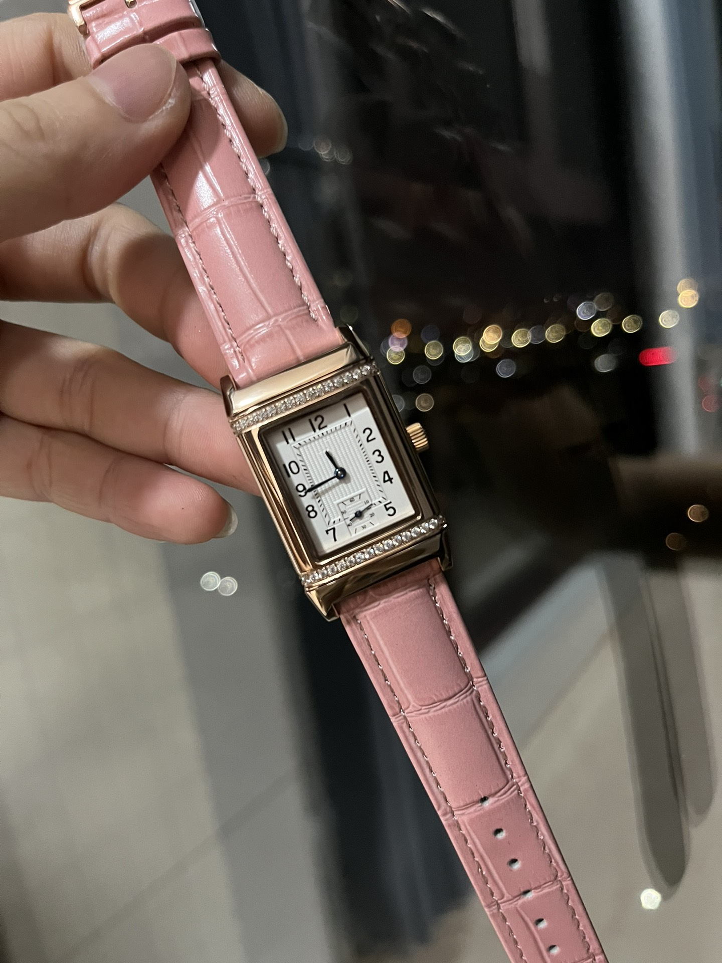 Mens women REVERSOity 1931 thin Flip Watches quartz Automatic Movement Watch womens men Diamond encrusted Wristwatches waterproof Luminous montre de luxe #3566