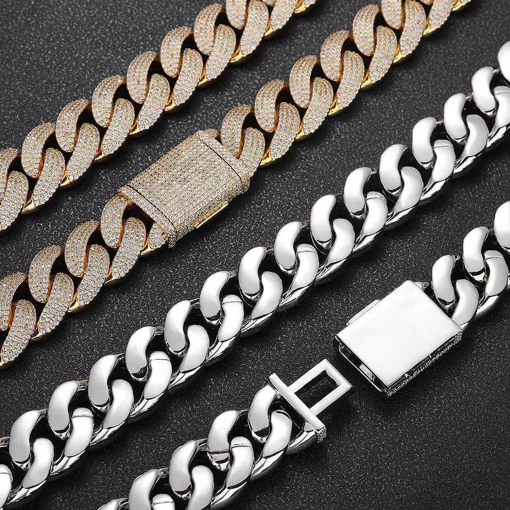 New Fashion Custom Moissanite VVS Diamond Pendant Personalised 3D Cartoon or Letter Chains Hip Hop Style