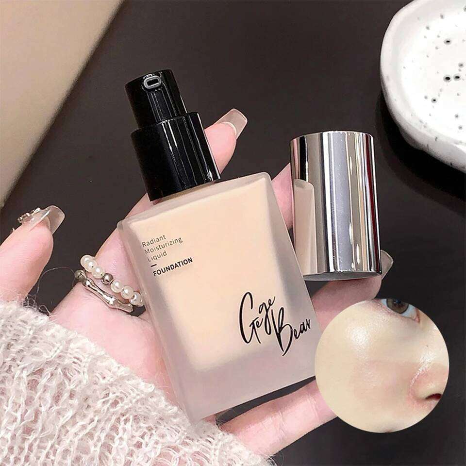 Gege Bear Light Liquid Concealer Long-lasting Moisturizing Natural Waterproof and Sweat-proof Foundation Cream 26L0306