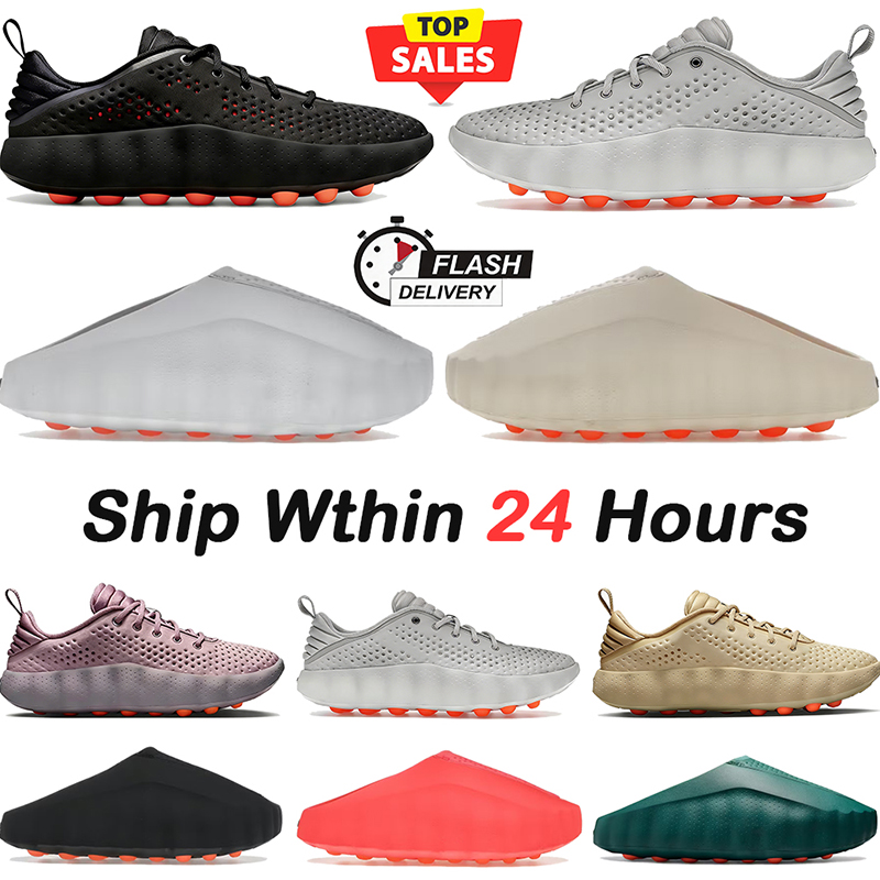 Desginer Mind 001 Slides Mind 002 sneakers Soft Rubber Comfortable Sandals Mules Clog Slippers Black Red Bone Light Smoke Grey EVA sliders Summer Mens Womens Shoes