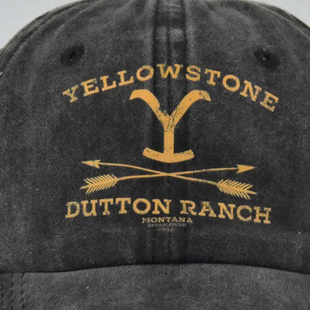 YELLOWSTONE Dutton Ranch Snapback Sun Hat Spring Autumn Baseball Sport Hip Hop Fitted Cap Hats for Men Women Y260304