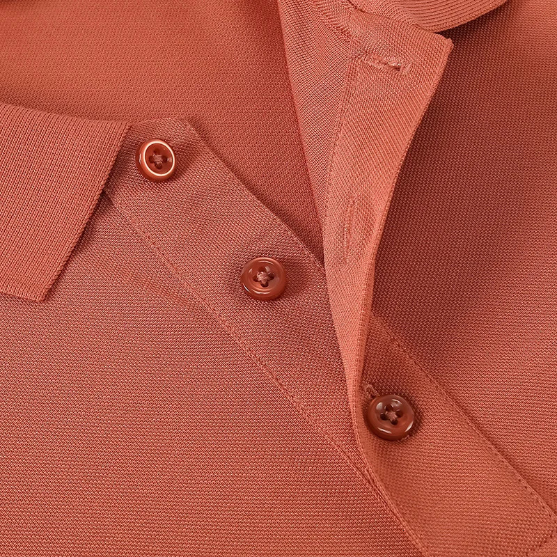 2026 Solid Polo Shirts Commuting Basics TShirts Comfy Button Shirt Sport Tops Office Daily Womans Clothes 260228