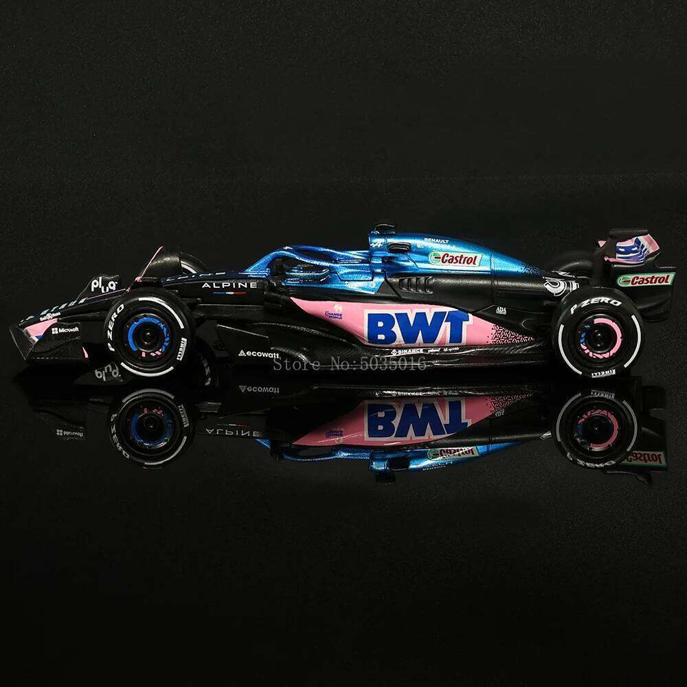 Bburago 1:43 NEW 2023 Alpine F1 Team A523 31# Esteban W14 C43 Formula One Alloy Super Toy Die cast car model Z260306
