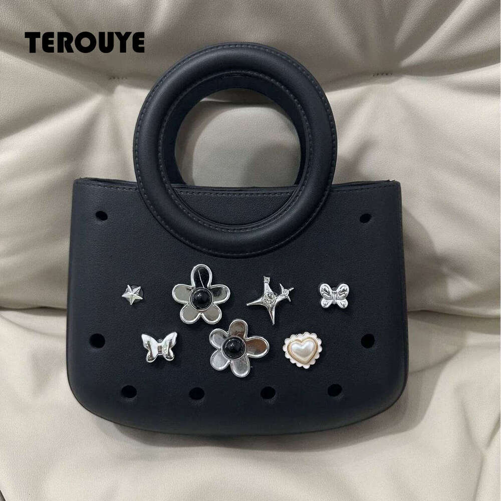 Waterproof Beach Bag Leisure DIY Colorful Fashion Sandproof Anti-Slip Handle EVA Handbags Travel Toiletry Storage Bags TEROUYE