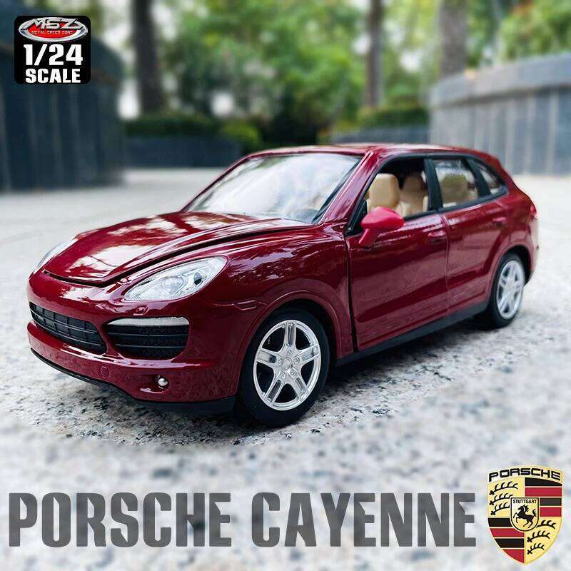 MSZ 1:24 Porsche Cayenne Panamera S Original box alloy car model handicraft decoration collection toy tool gift die-casting Z260306
