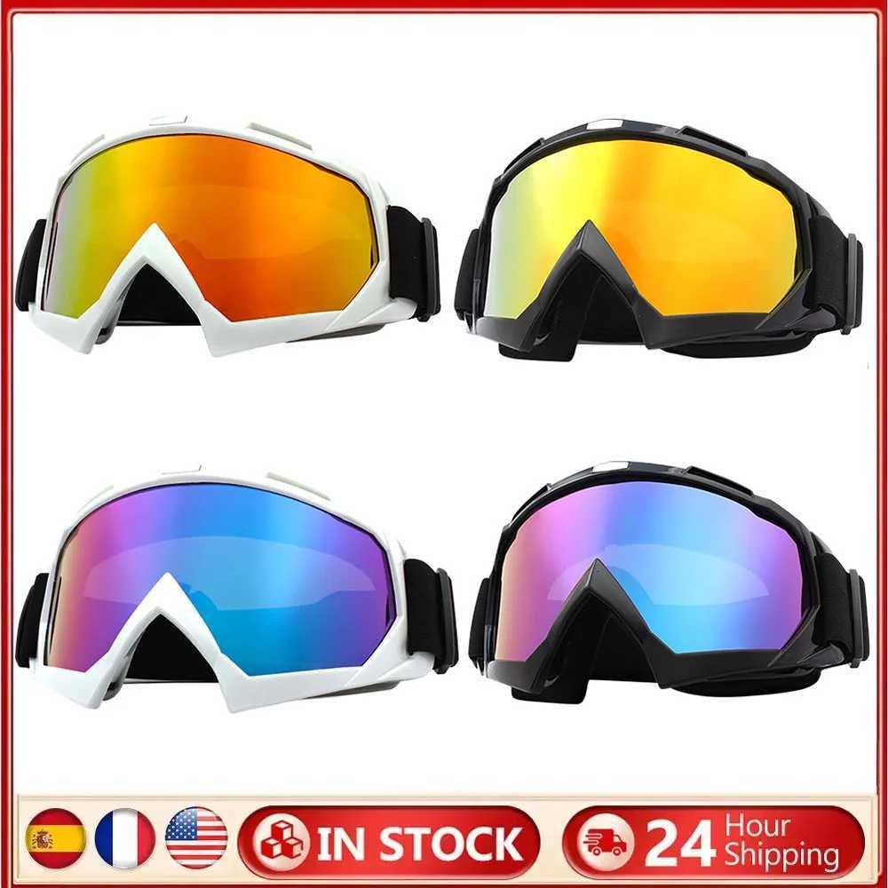 Skiing Eyewear Motorcycle Glasses Windproof Cycling Sun Anti-Fog Protective Goggles UV Protection for Winter Outdoor Sport S260304XWZ9