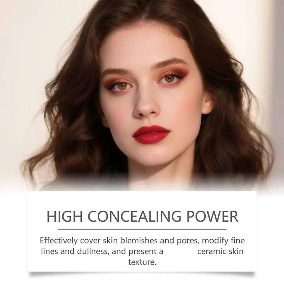 Color Changing Foundation Brightens Concealer Stick Ouble Head With Brush Lightweight Moisturizing Brightening Cosmetics 26L0306