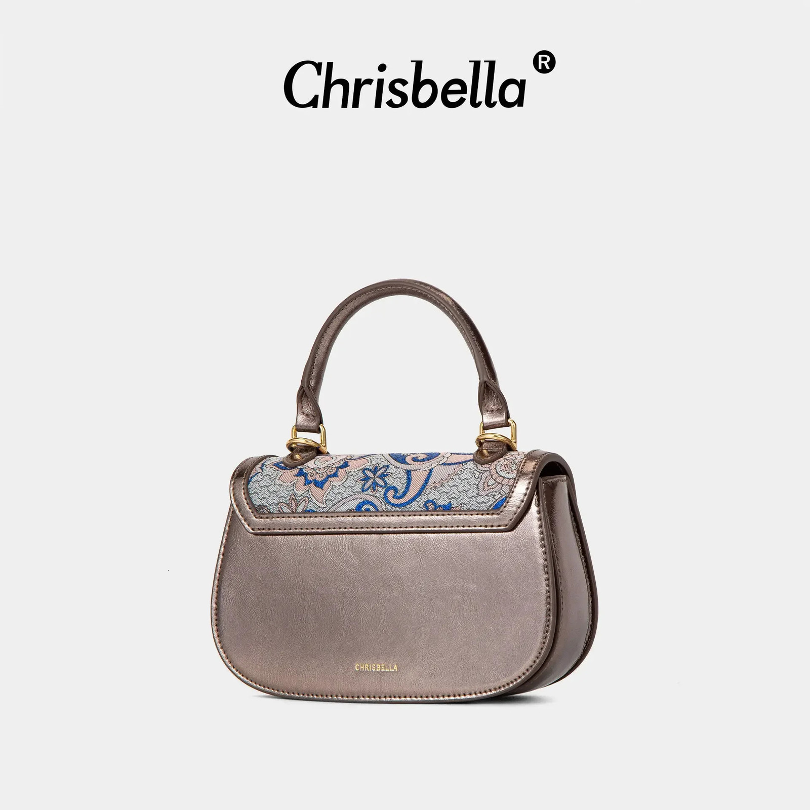 CHRISBELLA Chinese style embroidered bamboo bag 260307
