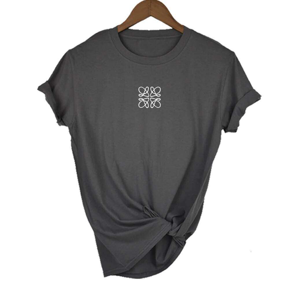 Women's Summer Cotton Alphabet Flower Shirt Fashion Printed Pattern T-Shirt Brand High Quality Short Sleeve Top XJ260306 XJ260306