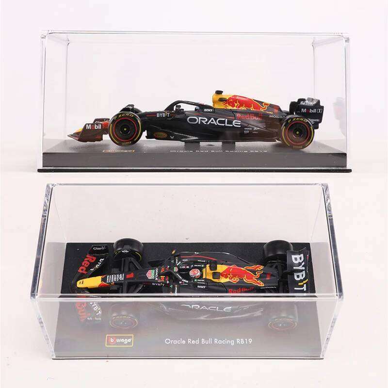 Burago 1:43 Red Bull Racing RB19 2023 NO.1 &11 Alloy Luxury Vehicle Diecast Cars Model Toy Collection Gift Z260306