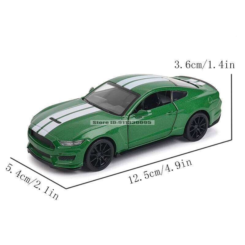 MSZ 5-inch 2016 Ford Shelby GT350 rebound function static alloy die-casting car model collection gift toy Z260306