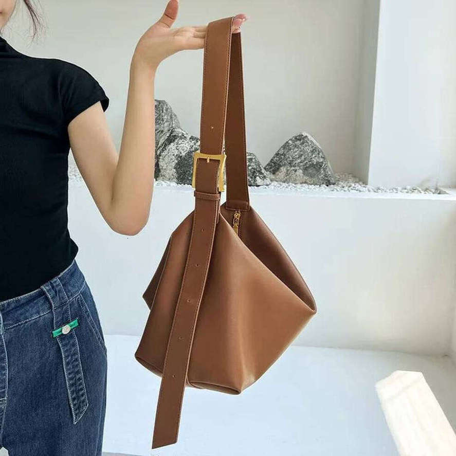 OLOEY Brand Shoulder Soft Leather Luxury Tote Bag Large Capacity Top Layer Cowhide Women Diagonal Cross Handbag Practical Bags