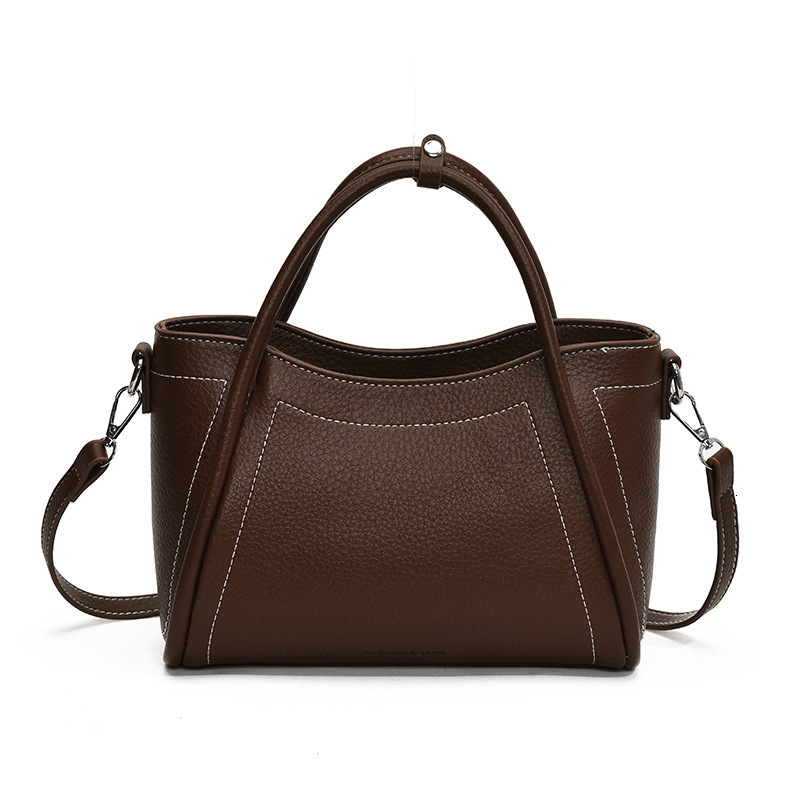 2026 Top Luxury Free Shipping New Large Capacity High End Commuter PU Shoulder Bag Niche Daily Commuter Soft Leather Luxury Bag Wing Bag Women's 