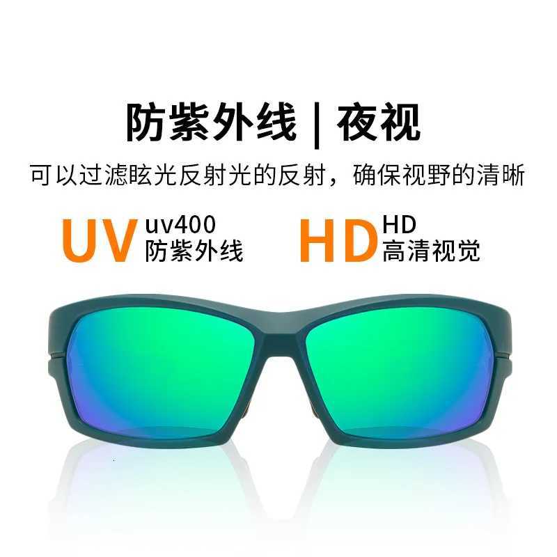 2025 Outdoor UV Protection Sports Sunglasses Mens Square Polarized Sunglasses S260304