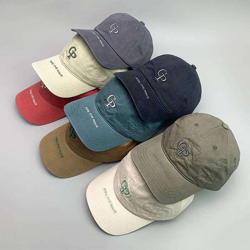 High-quality Letter Embroidery Kpop Men Women Baseball Hats Cotton Casual Ins Comfortable Unisex Fashion Sport Streetwear Caps Y260304