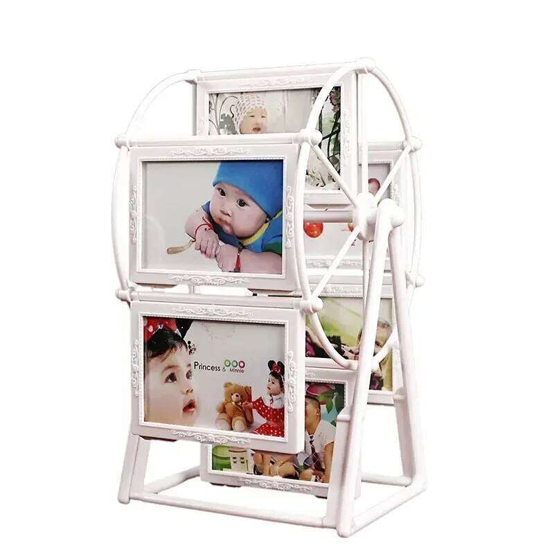 Rotating Windmill Ferris Wheel 5-inch Children's Photo Display Picture Frame Decoration Living Room and Bedroom H260306