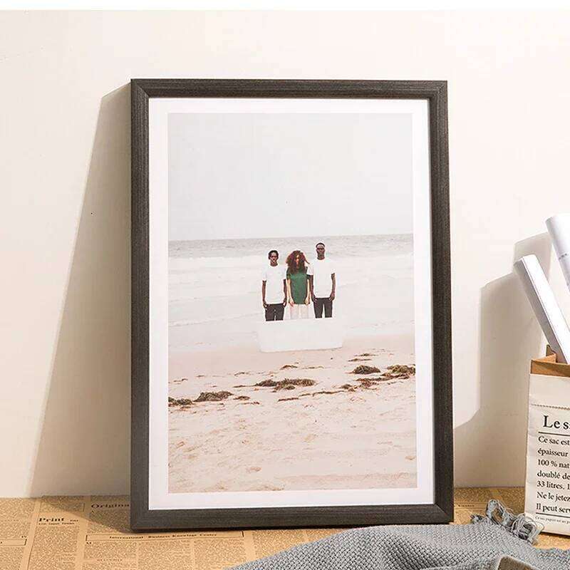 Diy Wooden Large Shadow Box Photo Wedding Diamond Painting Minimalist Vintage Bilderrahmen Wall Frame Decoration H260306