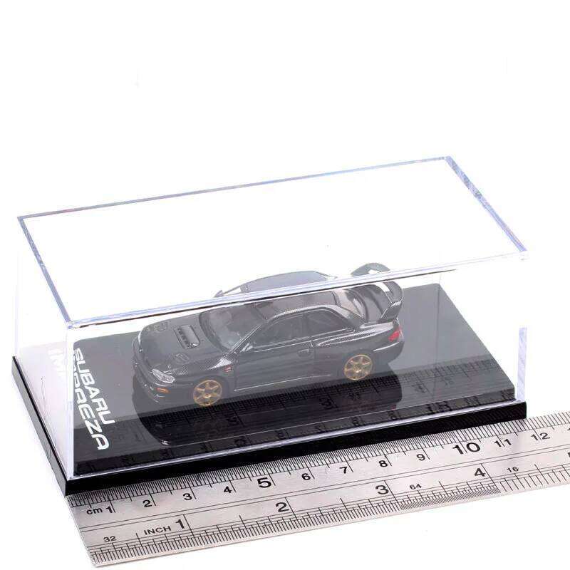 1/64 Scale Small Subaru Impreza 22B Sti Version GC8 Rally Base Sports Car Model Diecasts & Toy Vehicles Hobby Japan HJ64 Replica Z260306