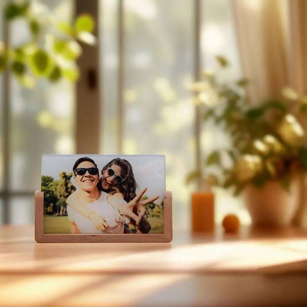 Clear Display Picture Sublimation Blank Acrylic Photo Frame Blanks For Christmas/Home Decor/DIY Craft H260306