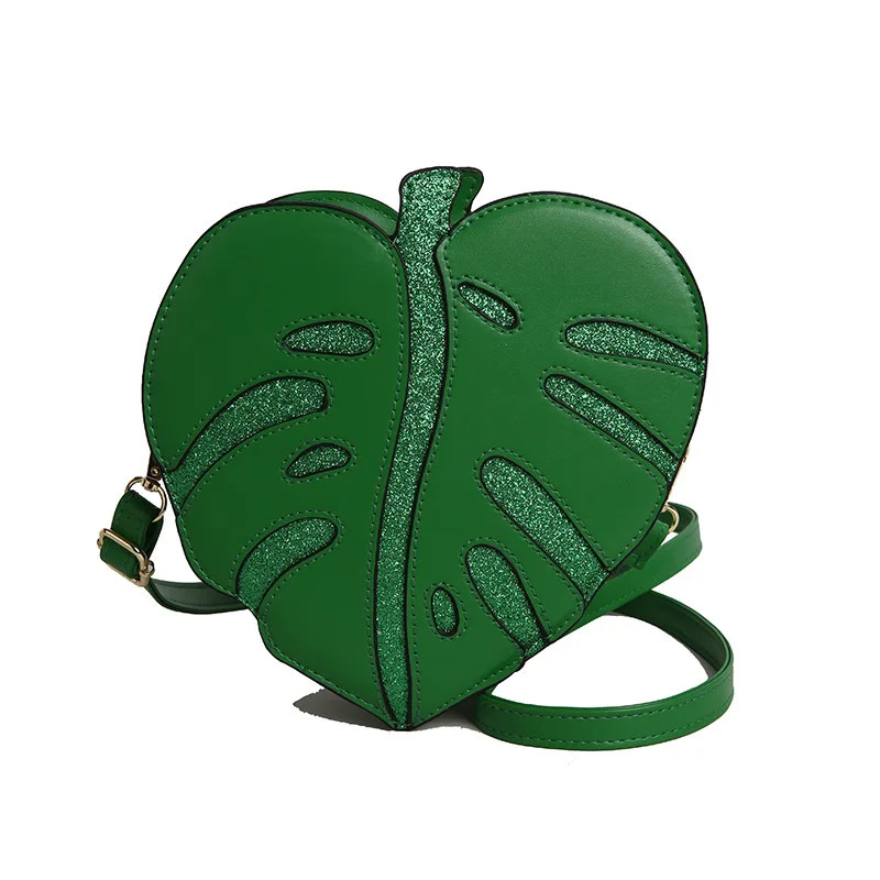 Leaf Banquet Bag Creative Fashion n Multiple Colors Elegant Mini Handbag Messenger 2025 260307