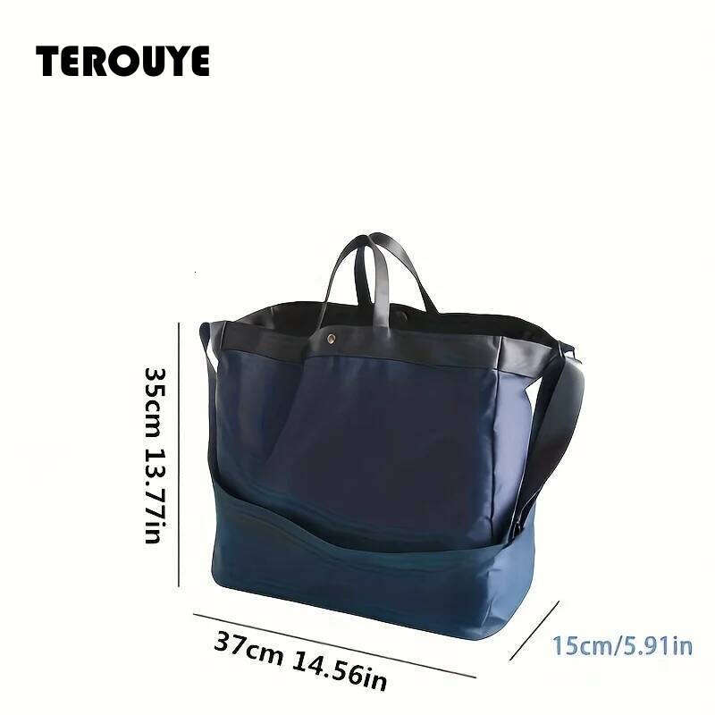 Women's Fashion Tote Bag Waterproof Nylon Versatile Chic Durable & Spacious With Double Handle TEROUYE