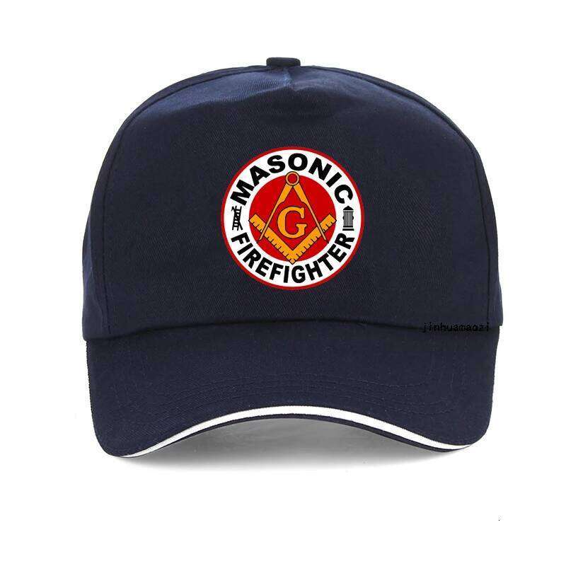 Masonic Firefighter Hero Print Baseball Cap Fashion brand Freemasonry men hat Summer Unisex Adjustable Snapback Bonnet Y260304
