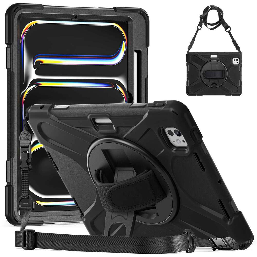 13 M5 M4 M3 M2 2025 Kids Heavy Duty Shockproof Cover for iPad Pro 11 12.9 Air 4 5 6 7th Case 26Y0307