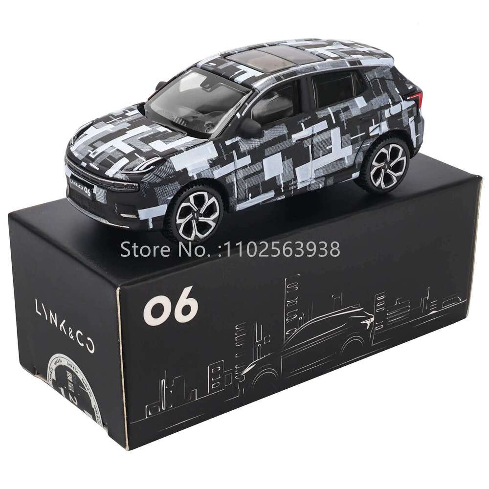 Bburago 1:64 Lynk&Co car model Small Collection Car Alloy Model Toy Gift Scene Decoration Classic and Exquisite Z260306