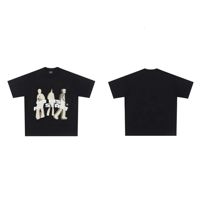 Oversized T Shirt Men Quick Drying Hip Hop T-Shirt Vintage 90s Streetwear Anime Harajuku Fashion Short Sleeve Top Gothic Clothes 260304