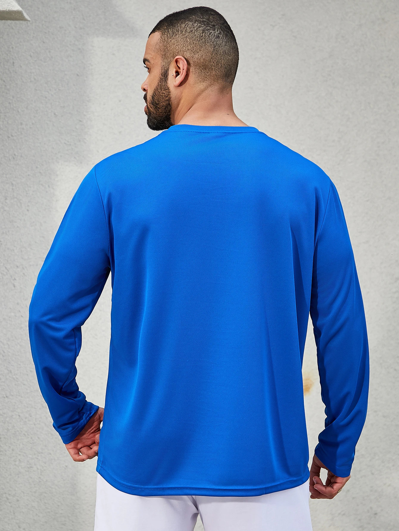 11 colors randomly selected 6piece mens quick drying long sleeved Tshirt moisture wicking casual and breathable 260302