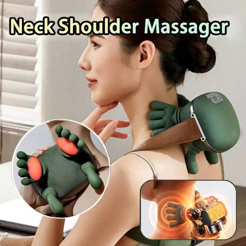 Back Massager for Muscle Relax Multifunctional Neck And Shoulder Relaxing Massage Shawl Massaging body 26Y0307