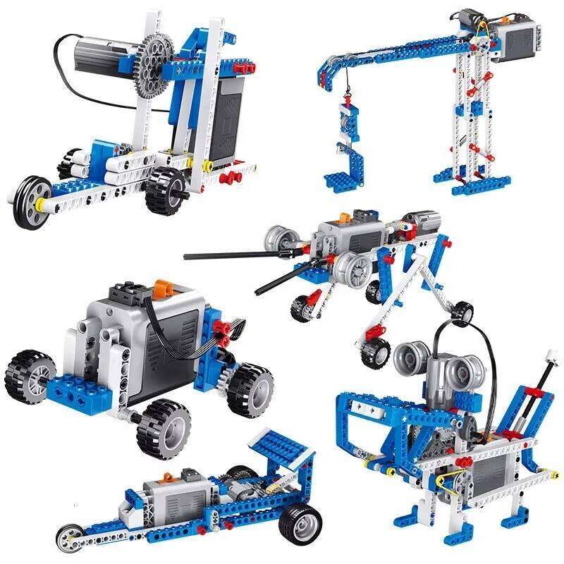 STEM Education Children School Building Block Toys 9686 Sets High-Tech MOC Robot Technical Compatible LegOe 2.0 Robotics Brick C260306