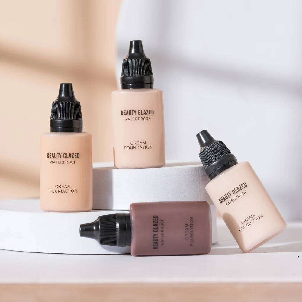 Flawless All Day: 9 Color Waterproof Concealer Foundation For Women Makeup Full Coverage Long Lasting Moisturizing 26L0306