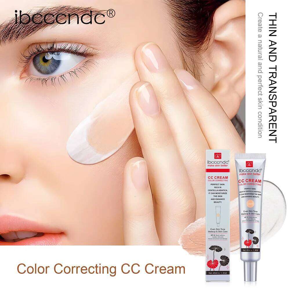 CC Cream Waterproof Moisturizing Correcting Anti-sweat Before Concealer Lasting Women Protect Skin Makeup 26L0306