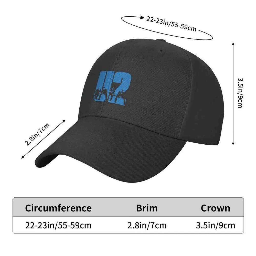 Lov You Baseball Cap Men Hats Women Visor Protection Snapback U2 Rock Band Caps Y260304