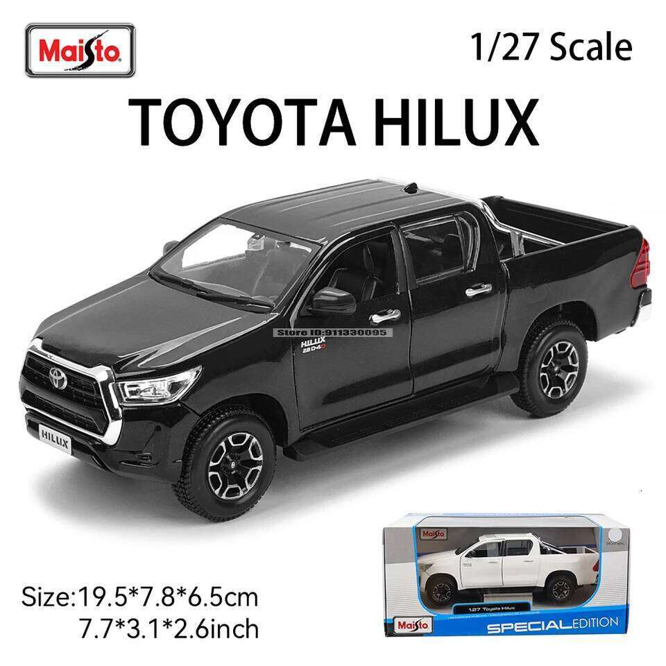 Maisto 1:27 New Toyota Hilux Highly-detailed die-cast precision model car Model collection gift Z260306